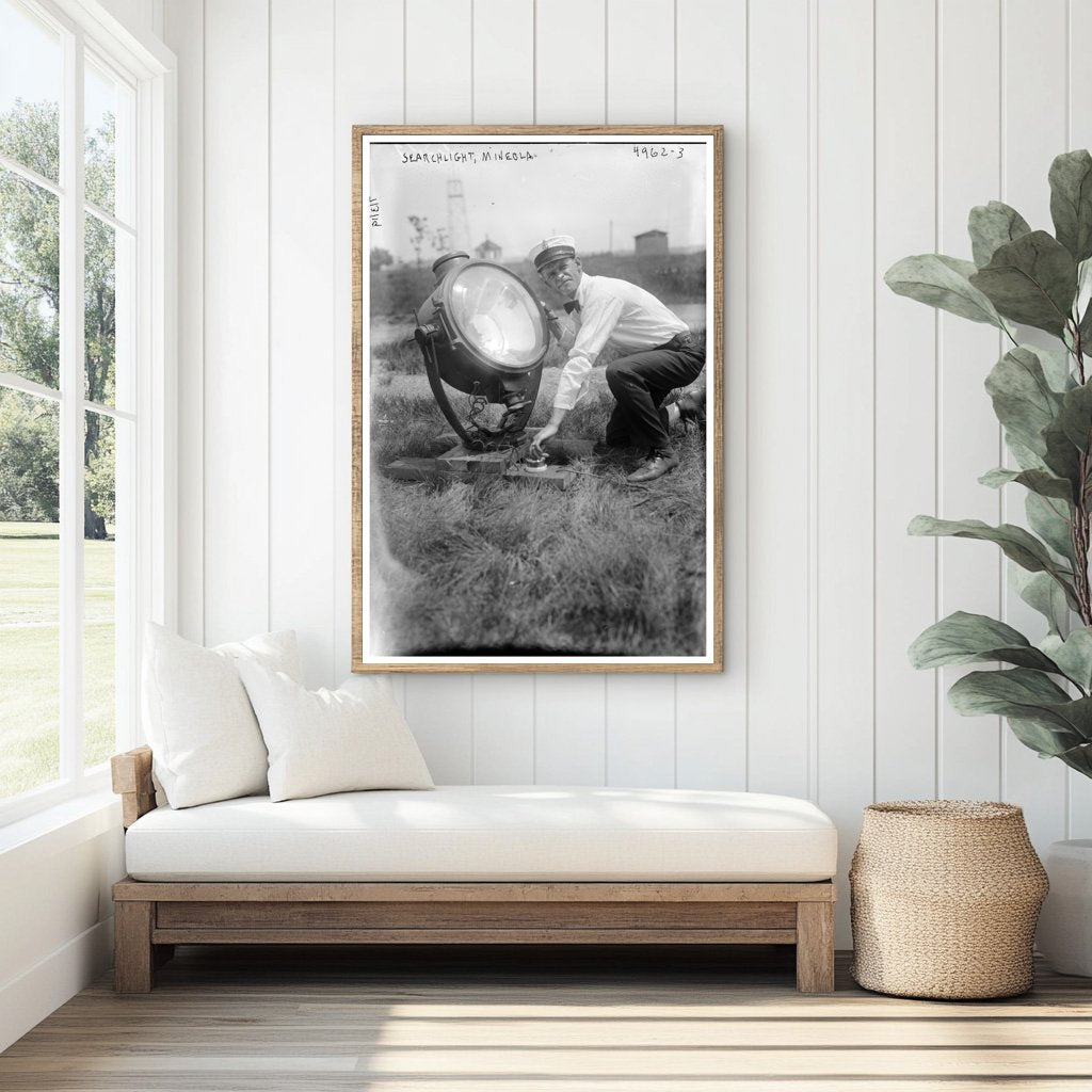 Vintage Mineola Searchlight Shines on July 3, 1919