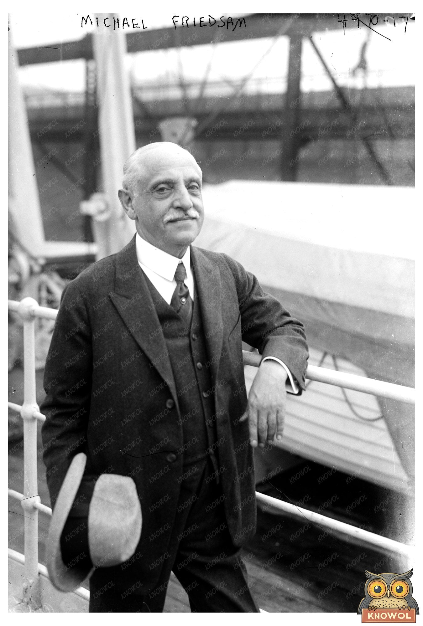 Early 20th Century Portrait of a Commerce Pioneer