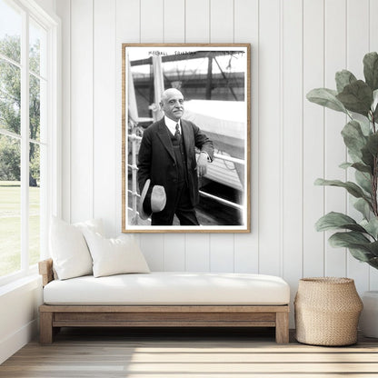 Early 20th Century Portrait of a Commerce Pioneer