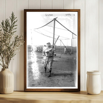 1918 Vaudeville Comedian with Baseball Flair