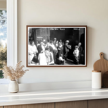 1919 Post-War Food Sale: A Slice of Everyday Life