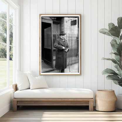 Majestic Portrait of Early 20th Century Tenor