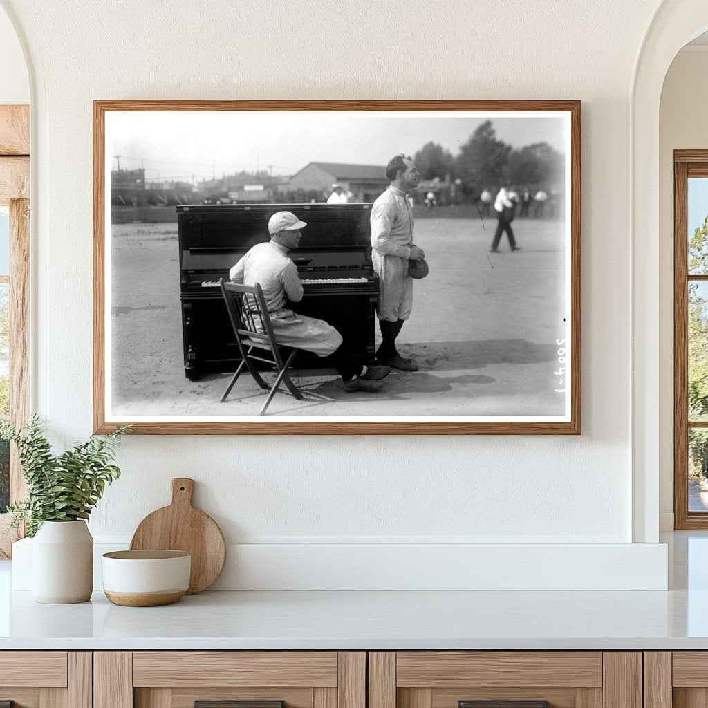 1920s Vaudeville Duo: Comedic Baseball Legends