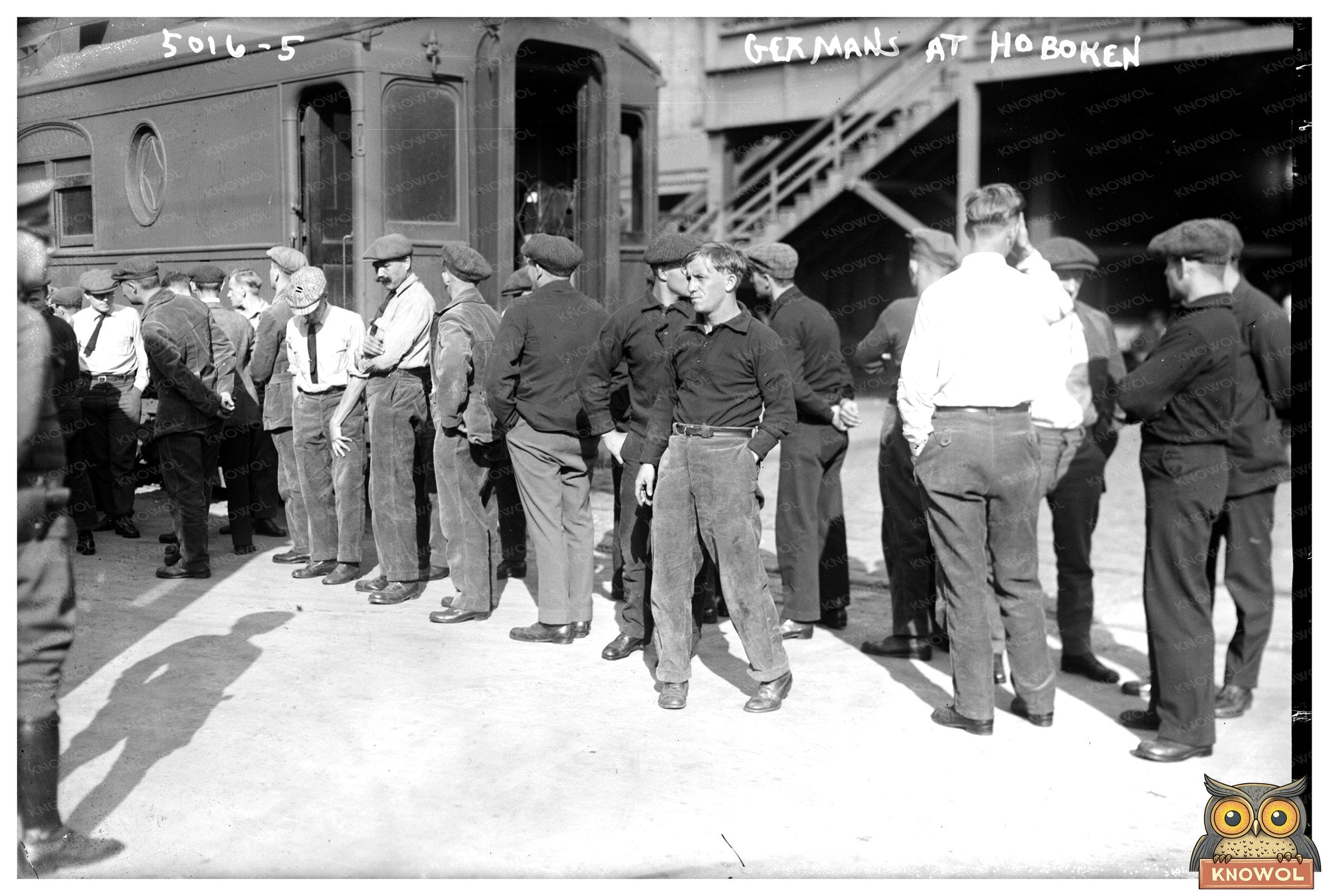 Germans Gather in Hoboken: A Post-War Community Scene