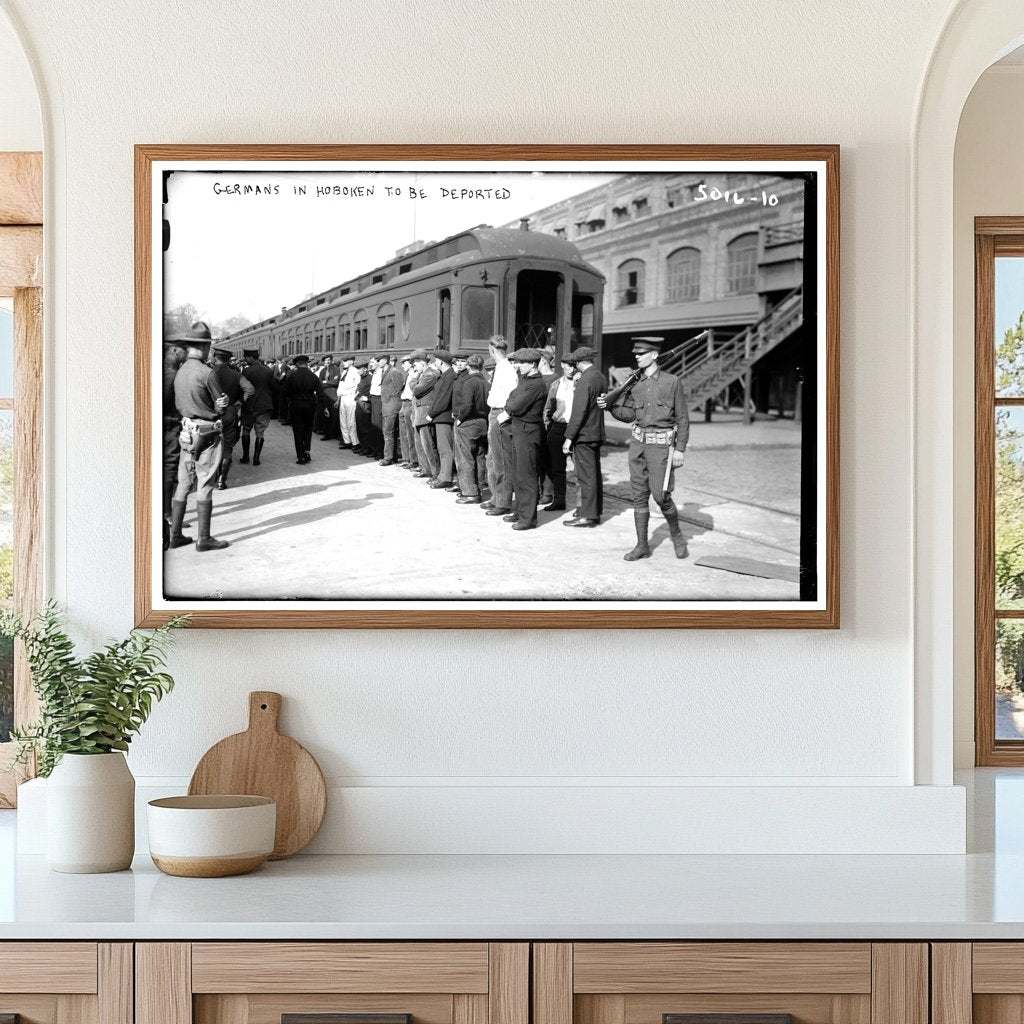 1919 Hoboken Deportation of German Citizens Moment