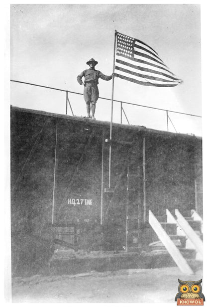 1910s American Boxcar Amidst Siberian Change