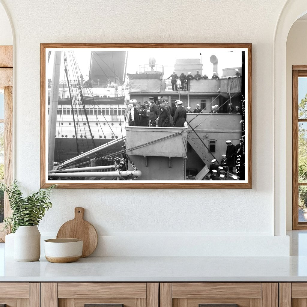 Historic Welcome: King Albert Is 1919 Arrival