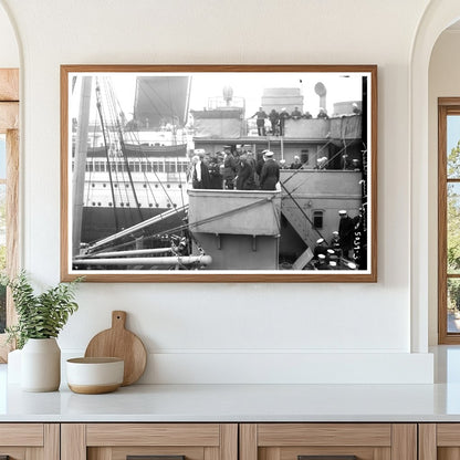 Historic Welcome: King Albert Is 1919 Arrival