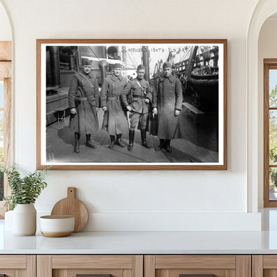 Post-WWI Gathering of 130th Field Artillery Officers