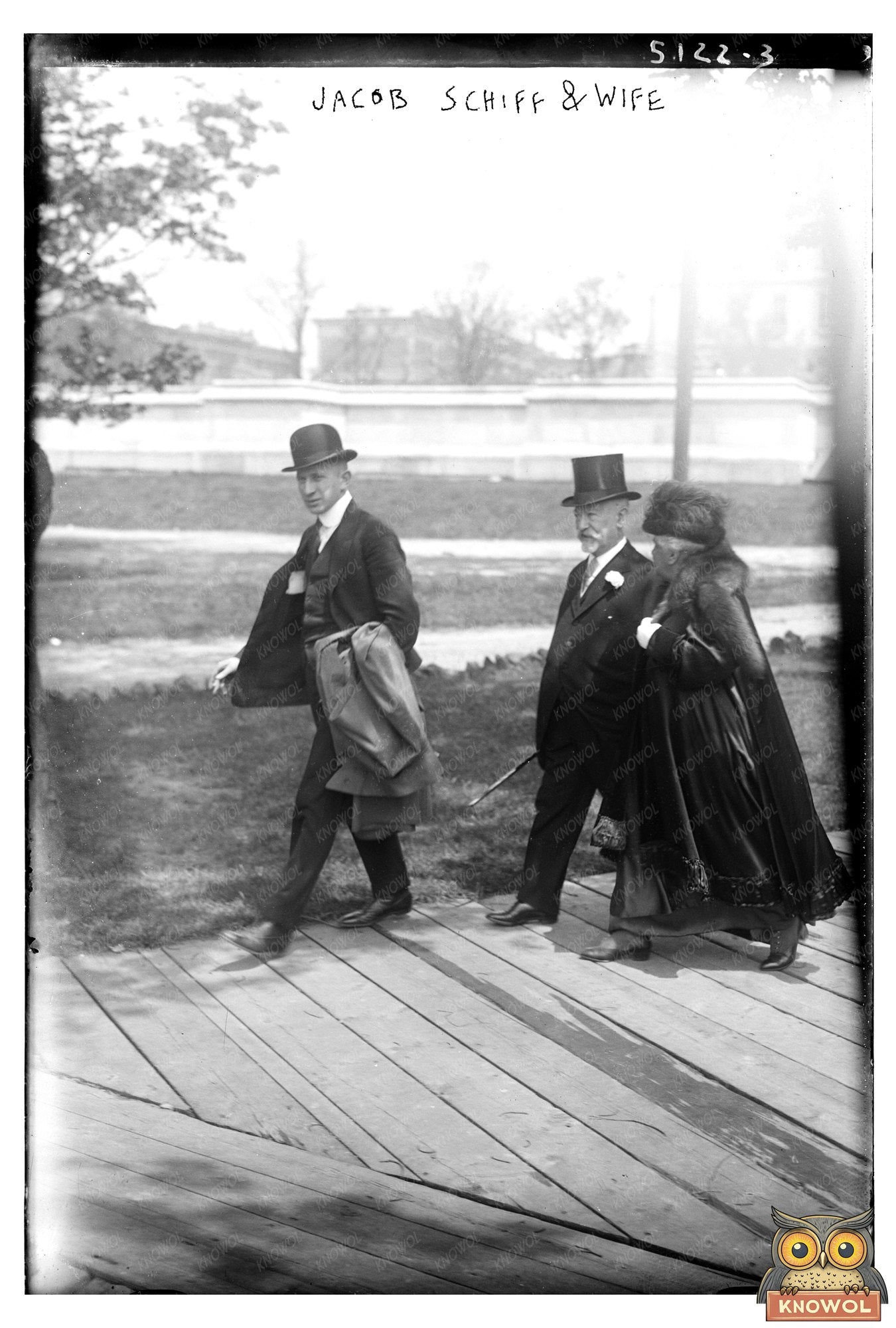 Elegant Portrait of a 1910s Banking Power Couple