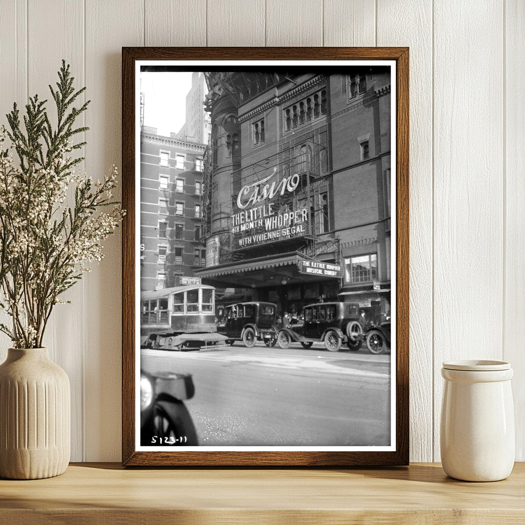 Vibrant Casino Theater Scene from 1919 Musical