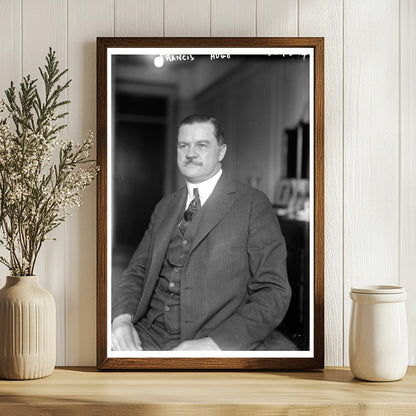 1920 Portrait of Francis Hugo: Activism in Focus