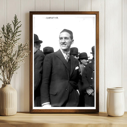 1920 Portrait of Carpentier: A Historic Figure Unveiled