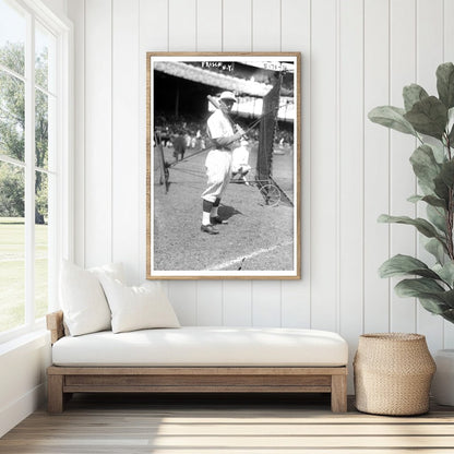 1921 Vintage Baseball Star: Frankie Frisch in Action