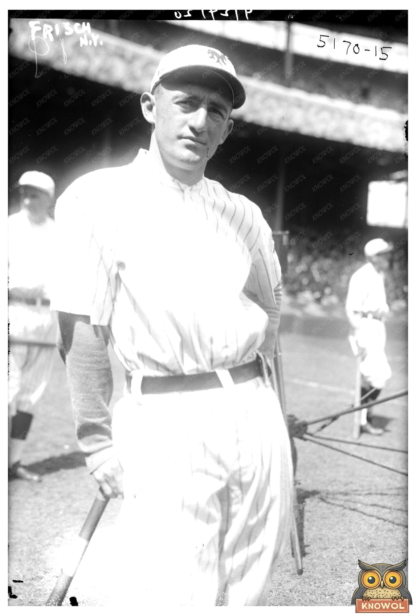 1921 Vintage Baseball Star: Frankie Frisch in Action