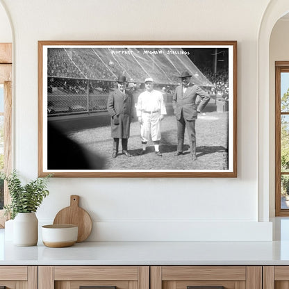 1921 New York Baseball Legends: Ruppert, McGraw & Stallings