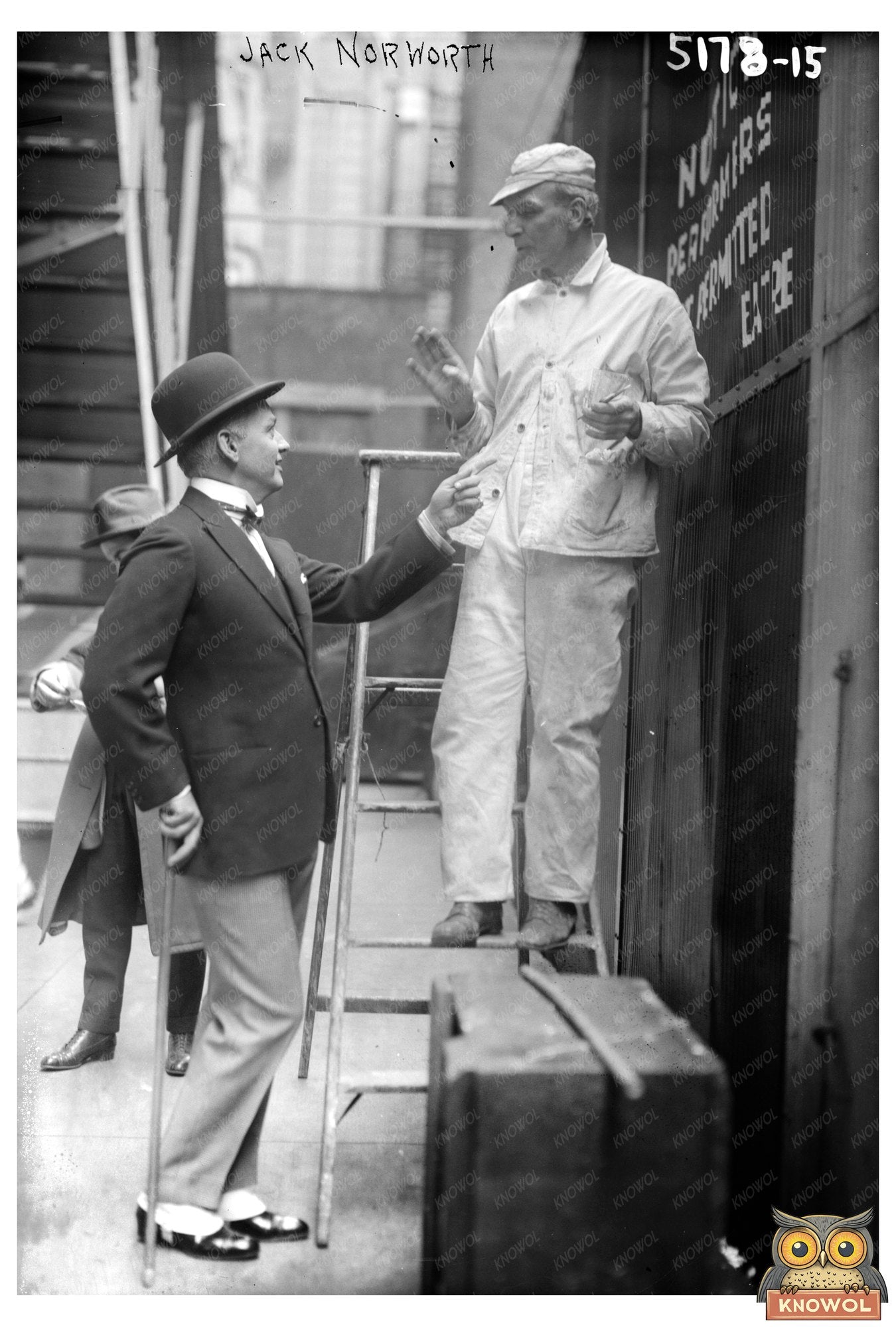 Vintage Snapshot of 1910s American Entertainment Star