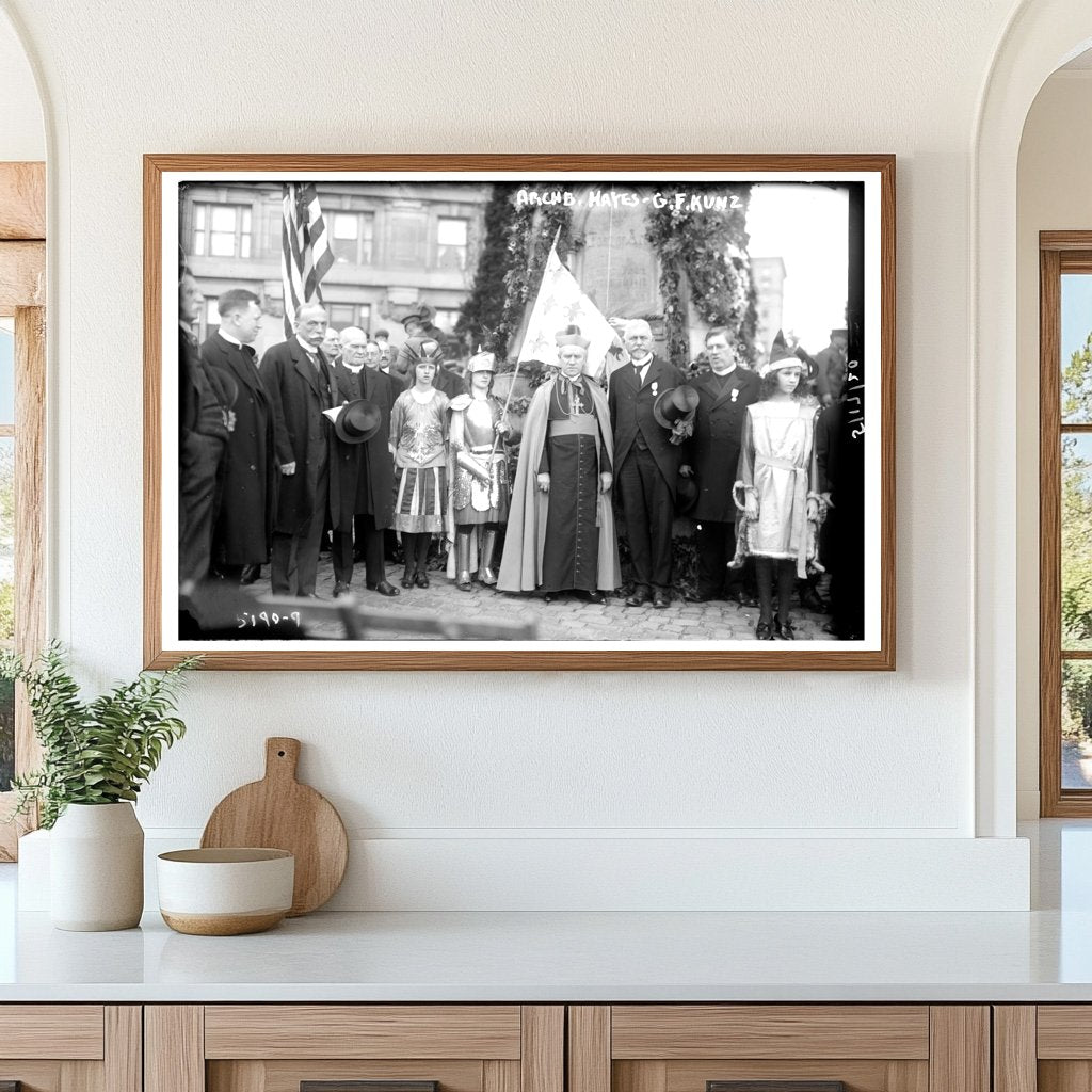 1920 Portrait of Mineralogy Icons Hayes & Kunz