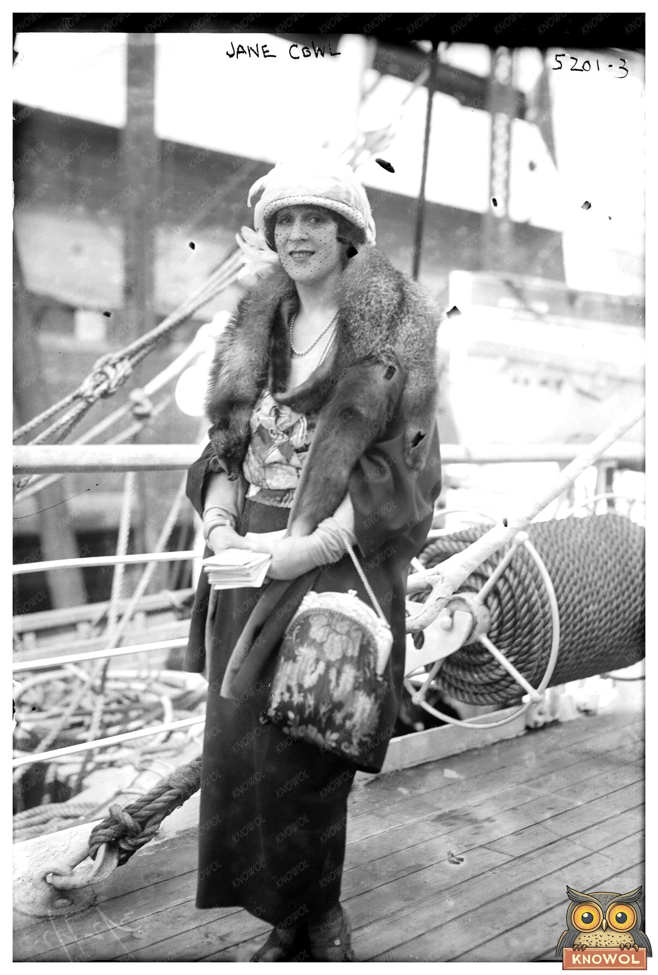 1923 Portrait of Stage Icon Jane Cowl