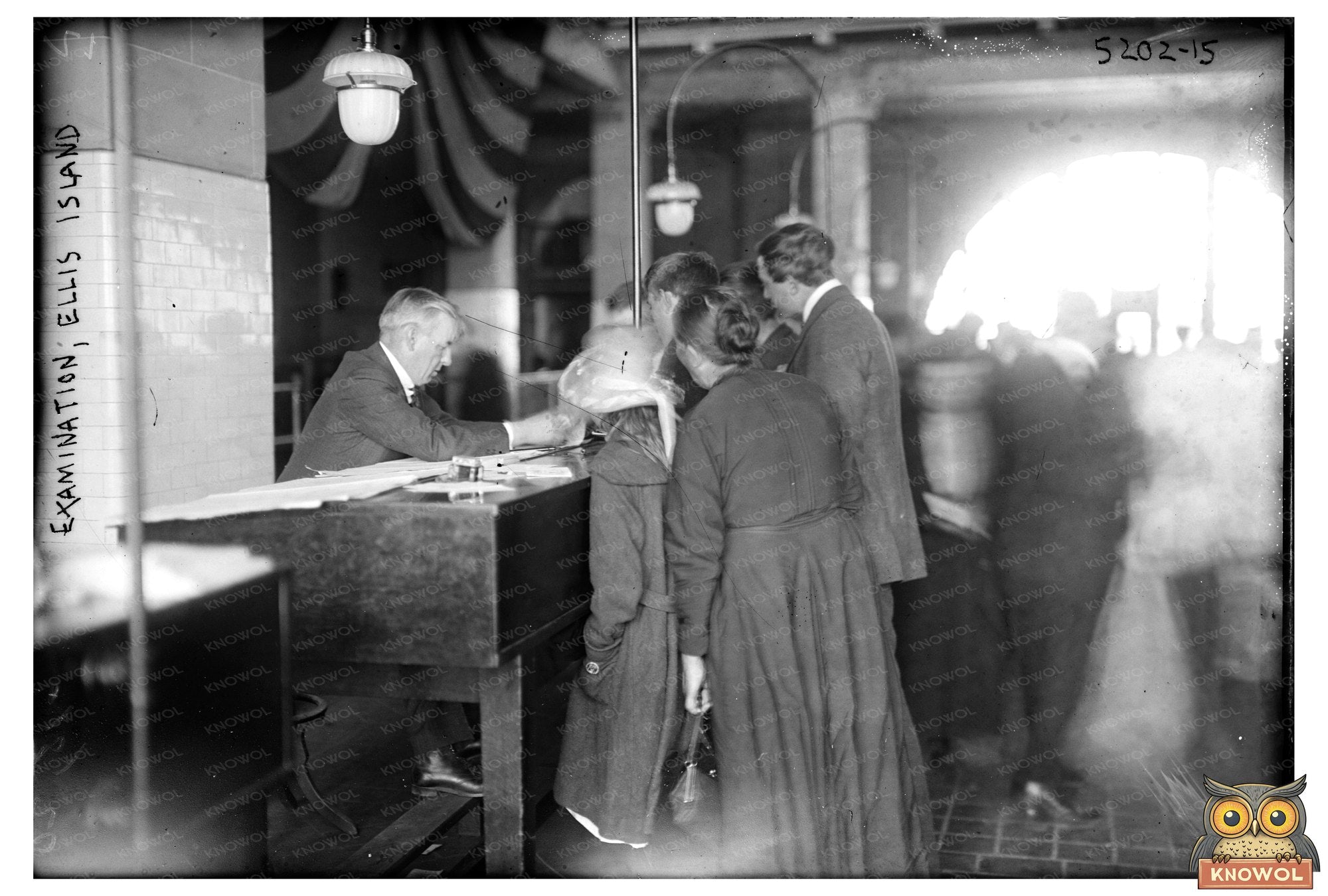 1920 Ellis Island Immigrant Health Examination