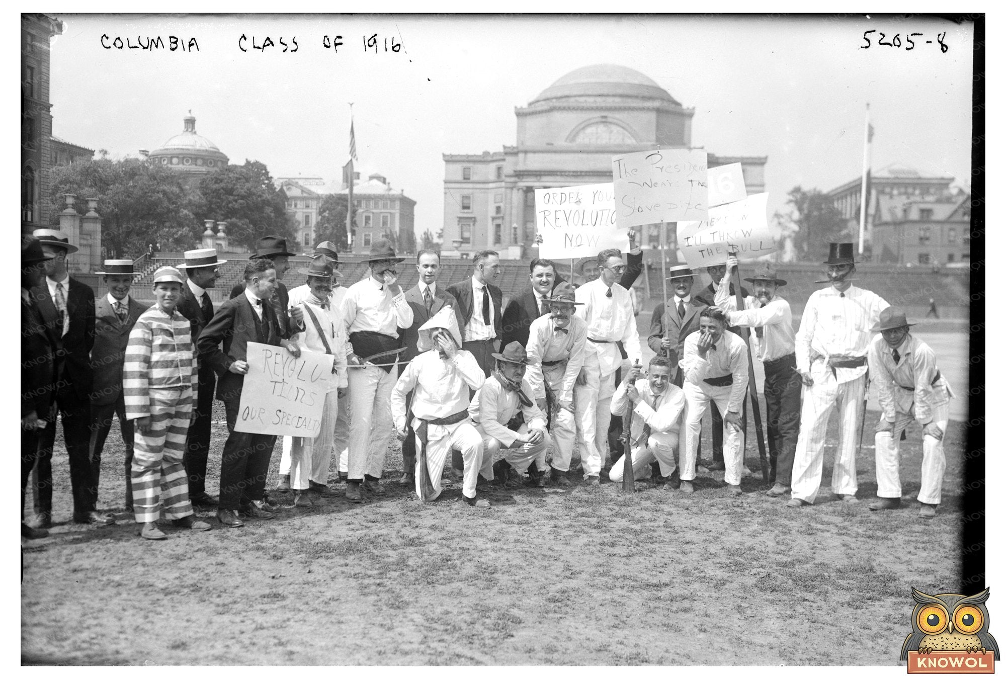 Columbia University Class Portrait of 1916