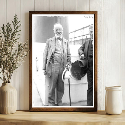 Early 20th Century Philanthropist Nathan Straus Portrait