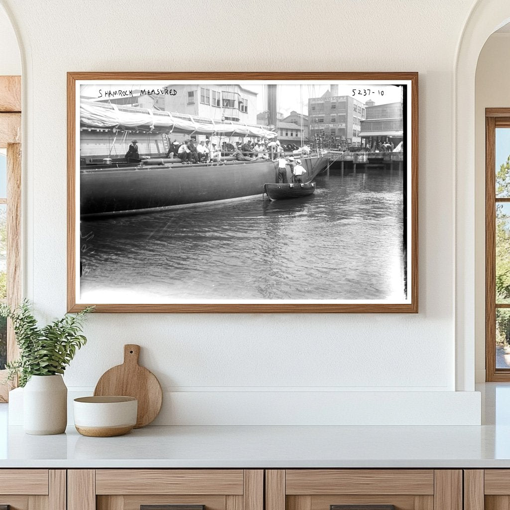 1910s Maritime Milestone: Measuring the SHAMROCK