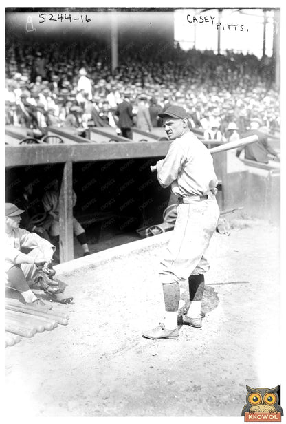 1921 Max Carey in Action: Pittsburgh Baseball Star