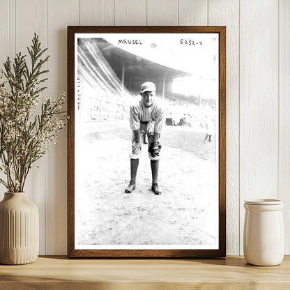1922 New York Yankees Star Outfielder Bob Meusel