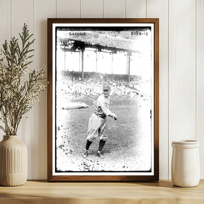 1922 Vintage Baseball Star: Clevelands Larry Gardner