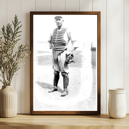 1920 Brooklyn Baseball Star: Zack Taylor Portrait