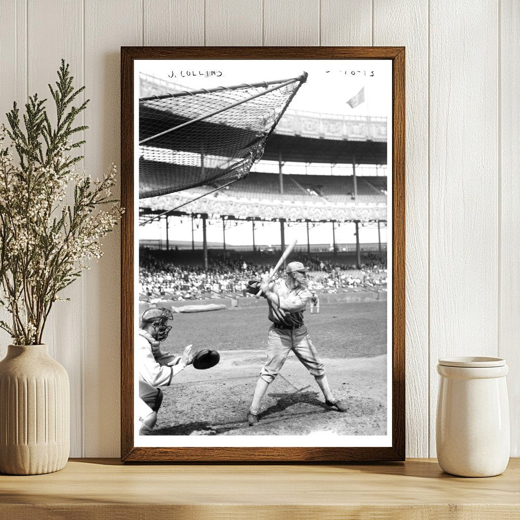 1920 Chicago Baseball Icon Shano Collins Portrait