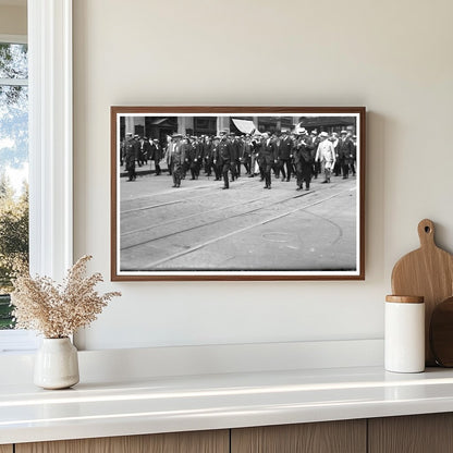 1920 New York Presidential Election Celebration Scene