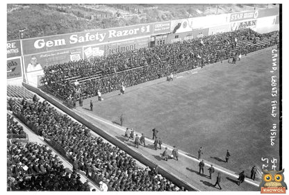 Excited Fans Gather at Historic Ebbets Field, 1920