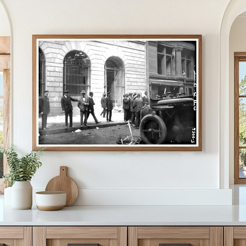 1920 Wall Street Bombing: A Historic Moment Captured