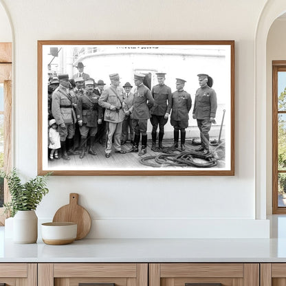 1920 Historic Portrait of Fayolle & Bulliard Duo