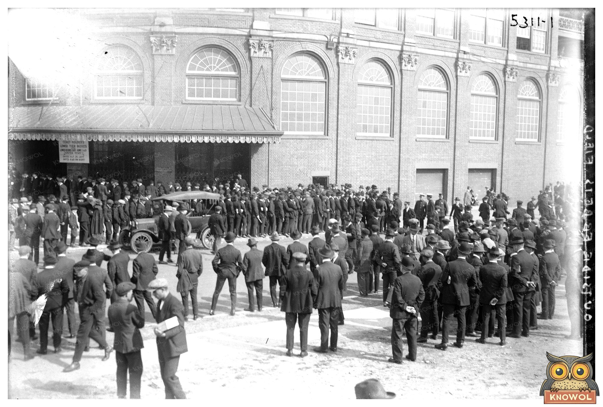 1920 Vintage View of Ebbets Field, Brooklyns Gem