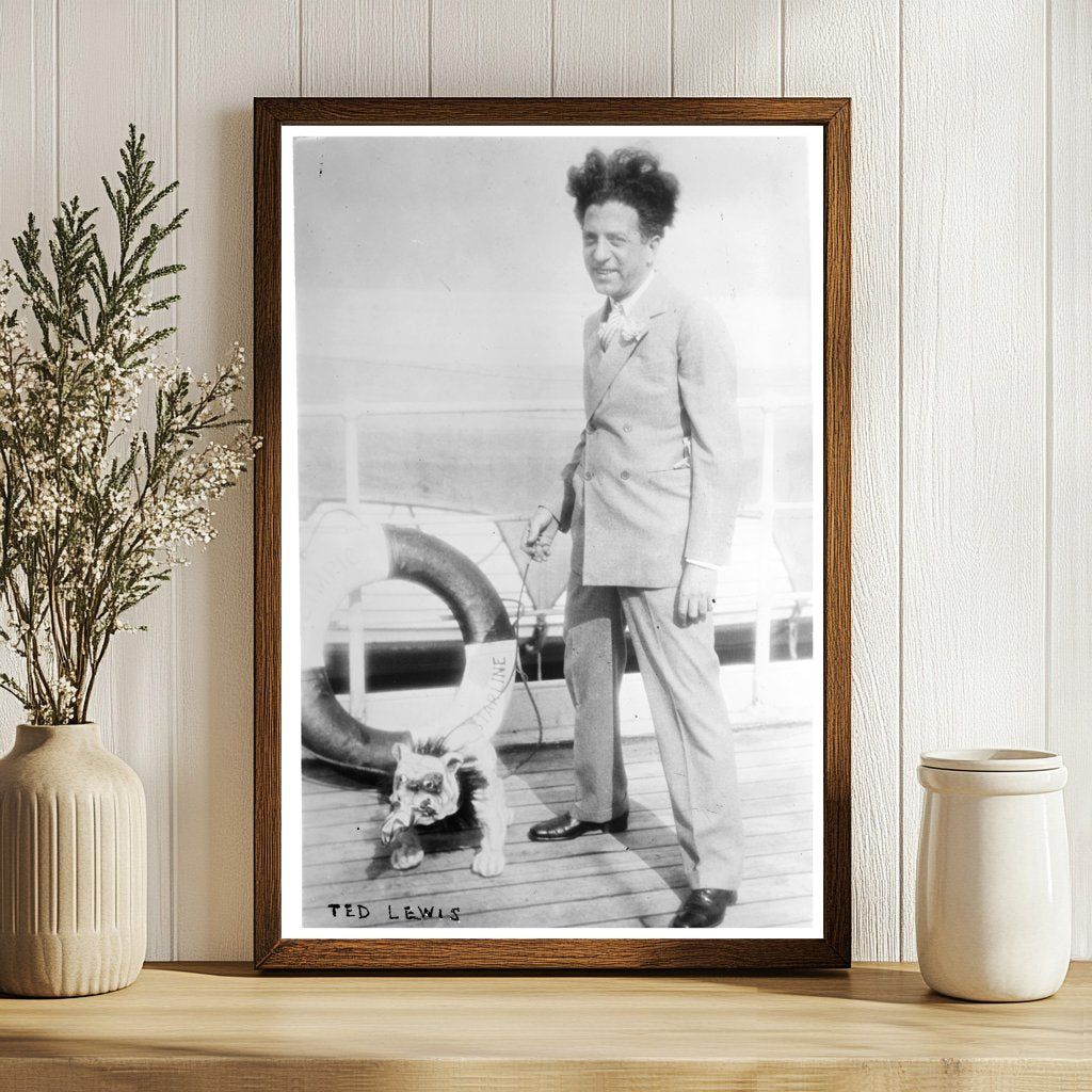 Vintage Jazz Era Portrait of a Legendary Bandleader