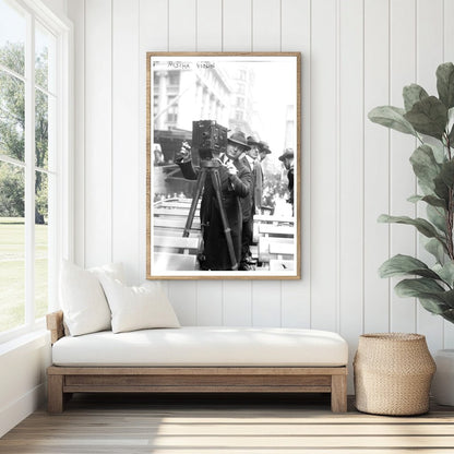 Timeless Elegance: 1920s Violinist in Concert