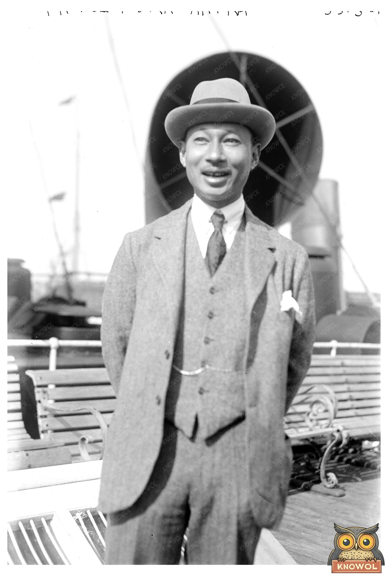 1920 Portrait of Thai Royalty: Prince Purachatra