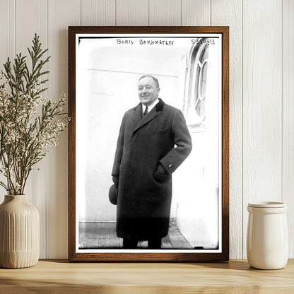 Portrait of a Russian Emigrant Leader, 1915-1920