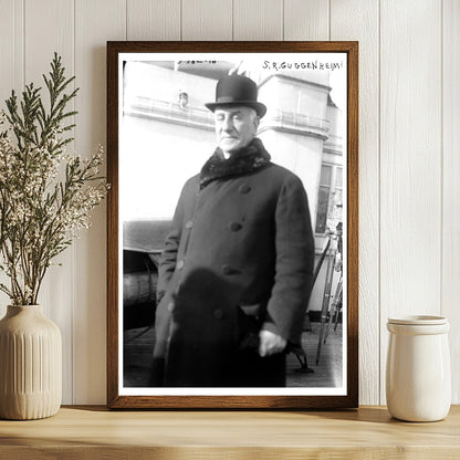 Early 20th Century Portrait of Art Philanthropist