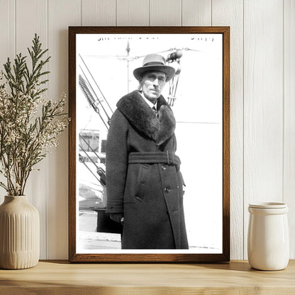 1921 Portrait of Sir Philip Gibbs: War Journalist Icon