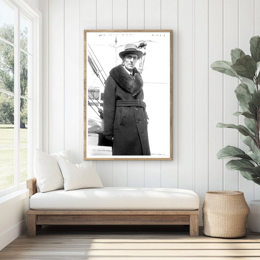 1921 Portrait of Sir Philip Gibbs: War Journalist Icon