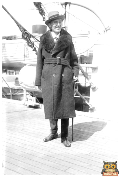 1921 Portrait of Renowned British War Journalist