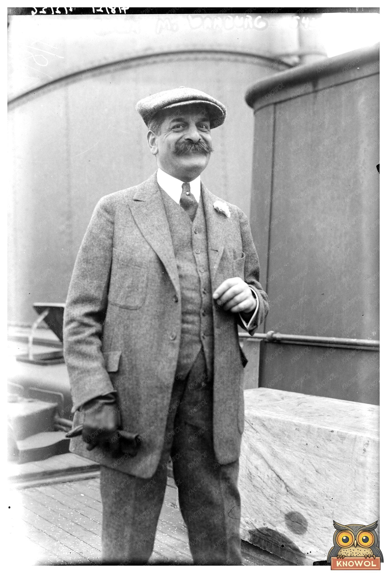 Early 20th Century Banker and Philanthropist Portrait