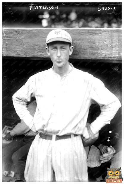 1921 New York Baseball Star in Action