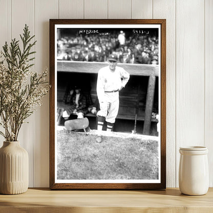 1921 Baseball Star McBride of Washington, Alabama