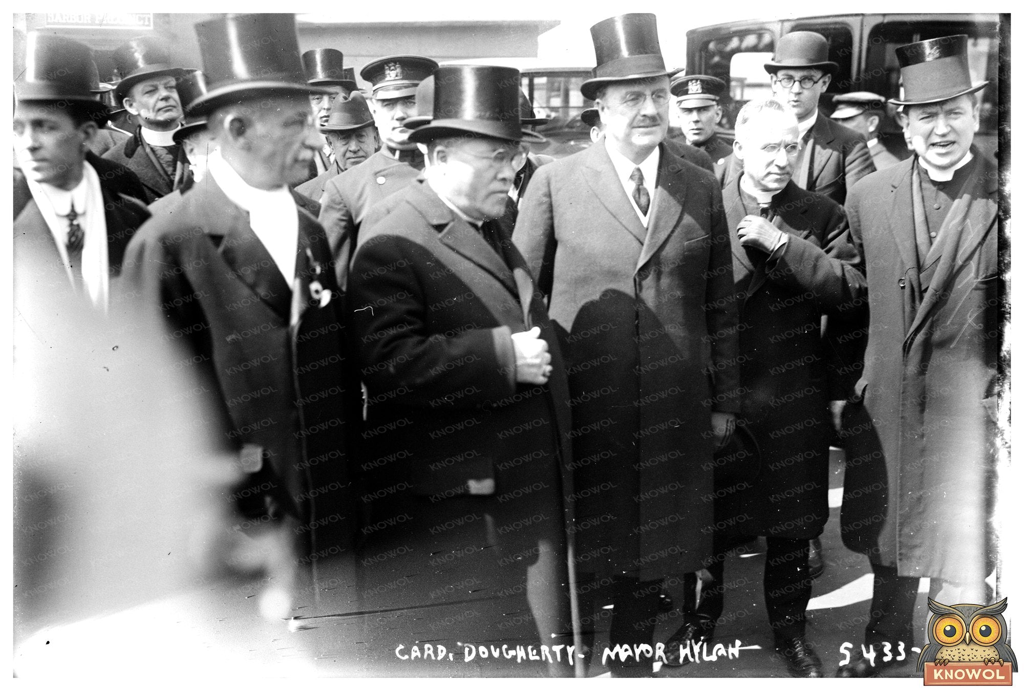 Cardinal Doughertys Historic 1921 NYC Visit
