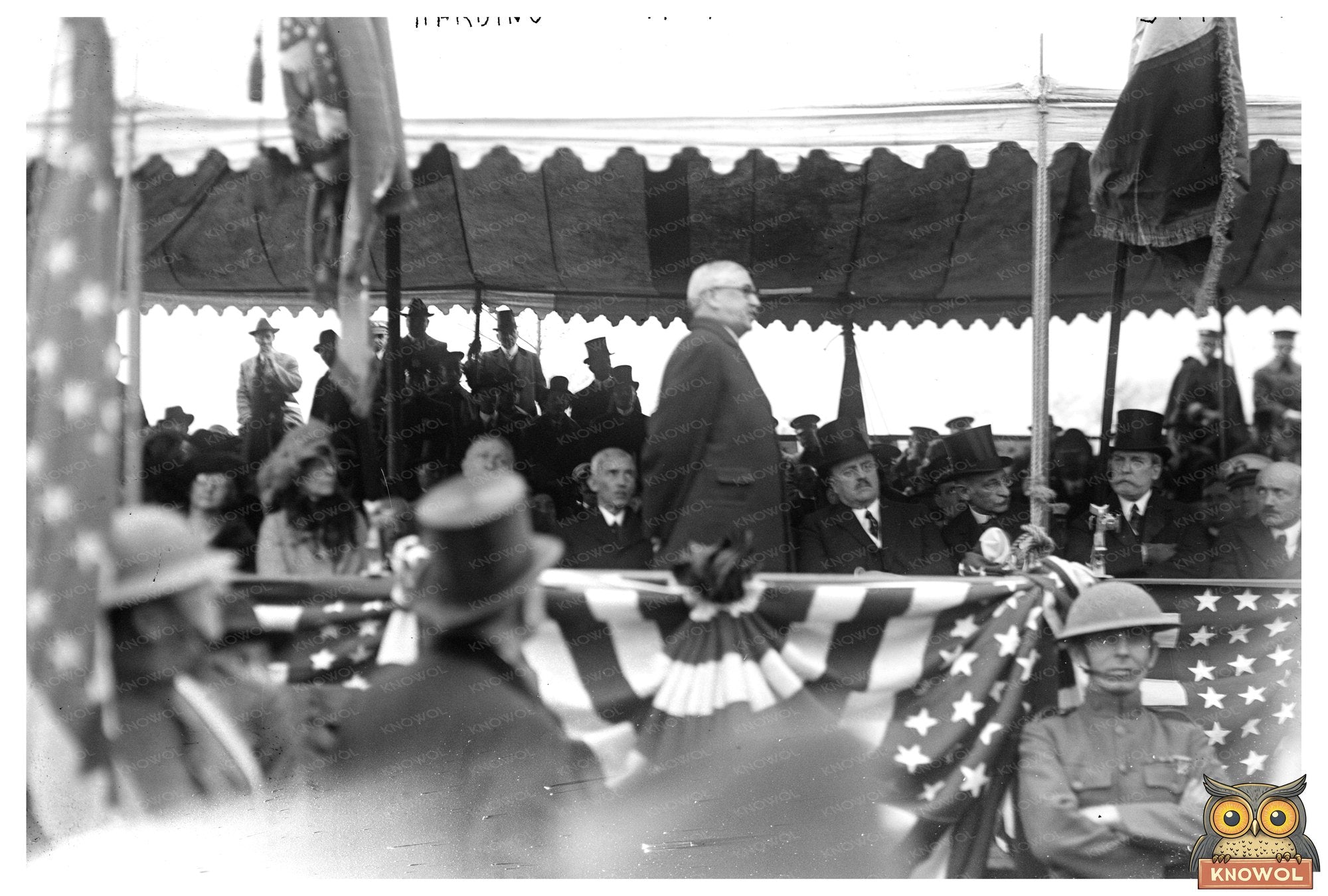 1921 Presidential Moment: Warren G. Harding Captured